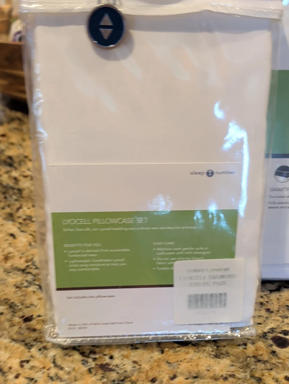 Sleep Number Lyocell Sheet and Pillowcase Set - White - Split California King